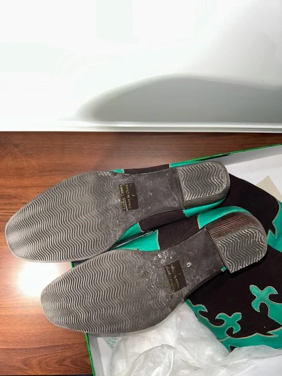 NWOT Corkys Elite Brand Suede & Leather Western Boots - Picture 9 of 11